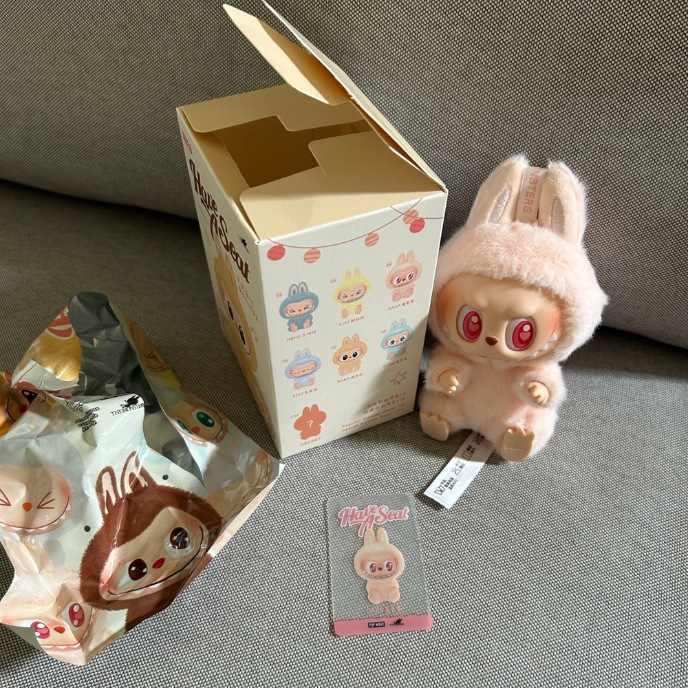 POP MART LABUBU DADA THE MONSTERS Have A Seat